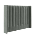 Julian Stripped Wing Headboard -King