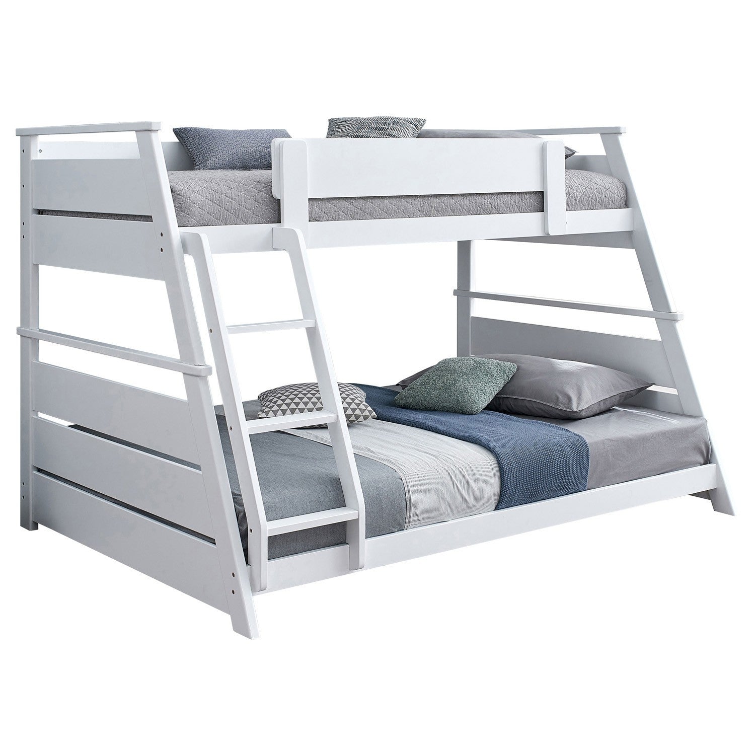 Holden White Twin over Full Bunk Bedroom Set