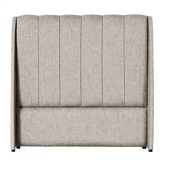 Bliss Upholstered Wingback Headboard Three Quarter Monaco-Riverside