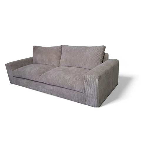Aero 2 Seater Couche Beige Corduroy